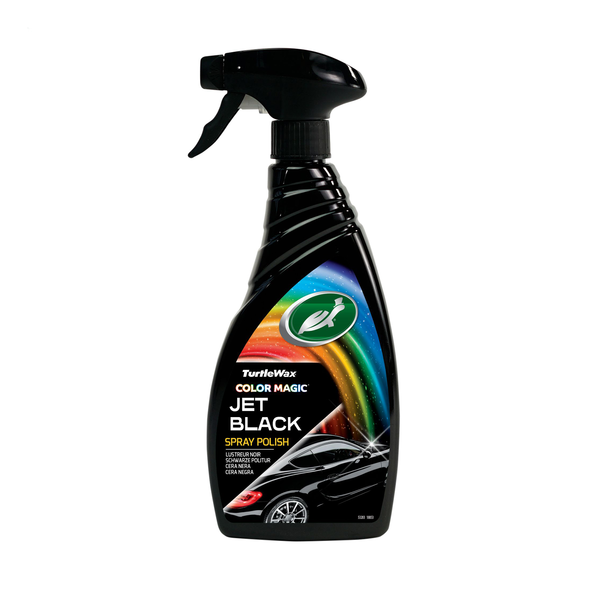 Синтетичний поліроль для автомобіля Turtle Wax Jet Black чорний, 500 мл